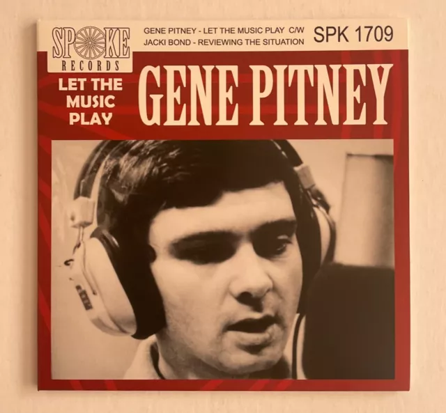 Gene Pitney PS 45 Let The Music Play (Spoke SPK-1709, UK)