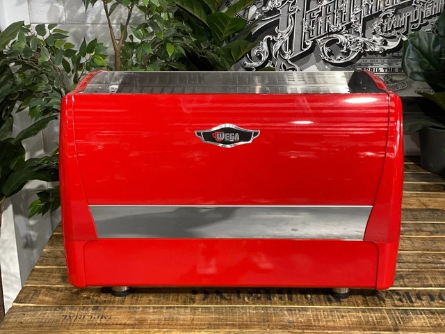 Macchina Da Caffè Espresso Wega Polaris 2 Gruppi Tazza Alta Rossa 7