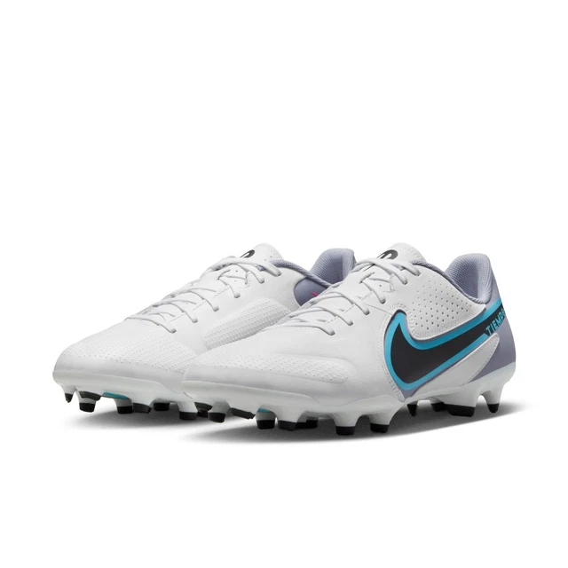 Nike Legend 9 Academy FG/MG Fußballschuhe Schuhe Sport Weiß/Blau DA1174-146