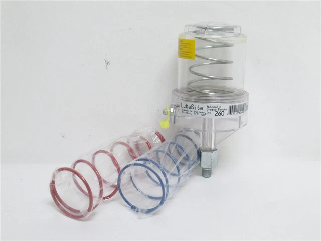 232026 New-No Box; Lubesite 260 Automatic Grease Feeder; 6oz Reservoir; 1/8NPT