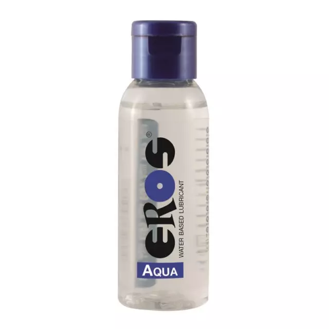 Lubricante Base Agua Aqua Botella 50 ml (COD. LV-ER33051)