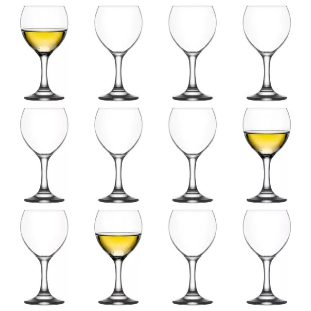 12x LAV 210ml Misket White Wine Glasses Party Cocktail Drinking Glass Goblet Set