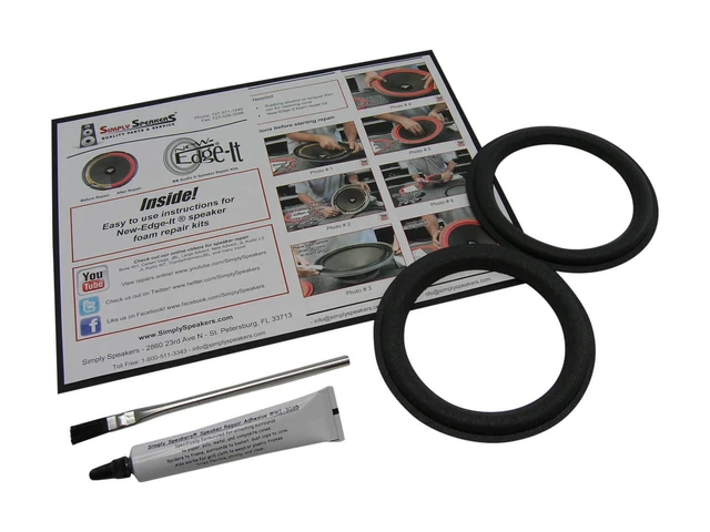 Kit Di Riparazione Per Altoparlanti Woofer E Schiuma Italia - Foto 8