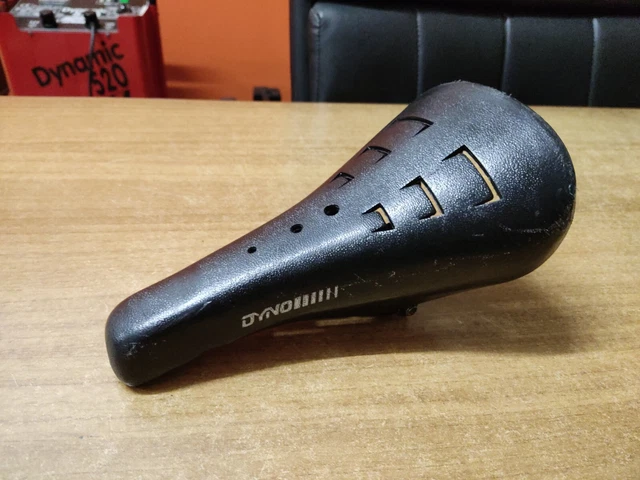 Sedile Viscount Dominator Old School Bmx Guscio Rigido BIANCO Manopole - Foto 6