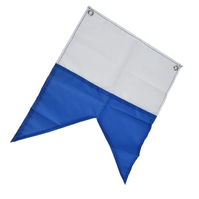 Dive Boat Flag Scuba-Scuba Diving Sign Durable Marker Lightweight Blue White