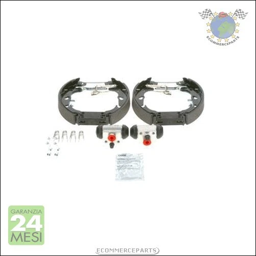 Kit Ganasce Freno Bosch per FIAT PANDA 500 FORD KA P buk