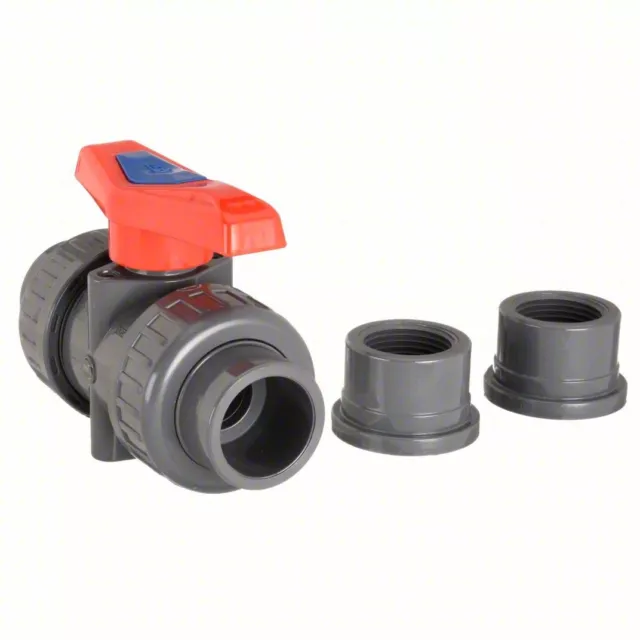 Grainger Ball Valve 1” Pipe Size 225psi CWP 32* To 140* Lever Handle Socket