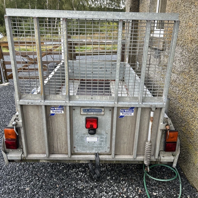 IFOR WILLIAMS GD84 single Axle Plant Trailer £1,587.68 - PicClick UK