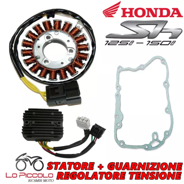 Kit Statore + Guarnizione + Regolatore Per Honda Pes Ps Sh 125 150 2007 2008