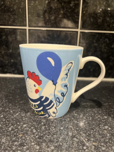 CATH KIDSTON LARGE Stanley Mug Blue Hello Sunshine Hen Chicken