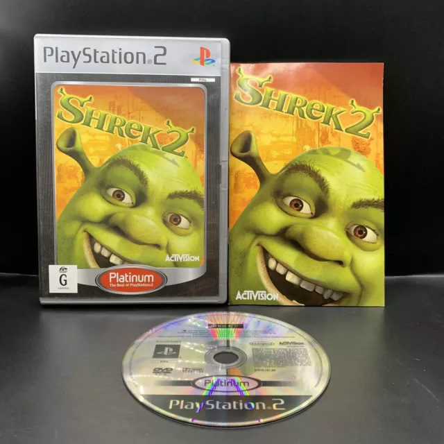 Shrek games (Playstation 2) Ps2 Tested