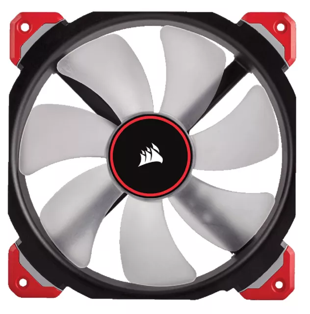 Corsair ML Serie ML140 PRO LED Red Premium Magnetic Levitation Fan 140 mm Lüfter