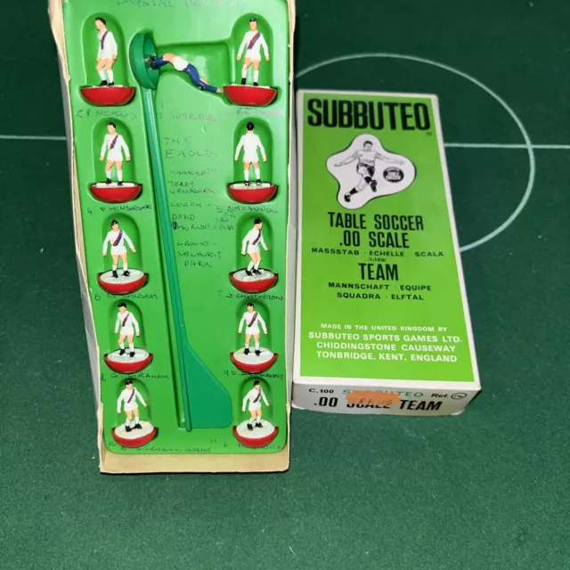 Subbuteo Hw Ref 194 Cristallo Palazzo Nuovo Di Zecca Scatola Originale