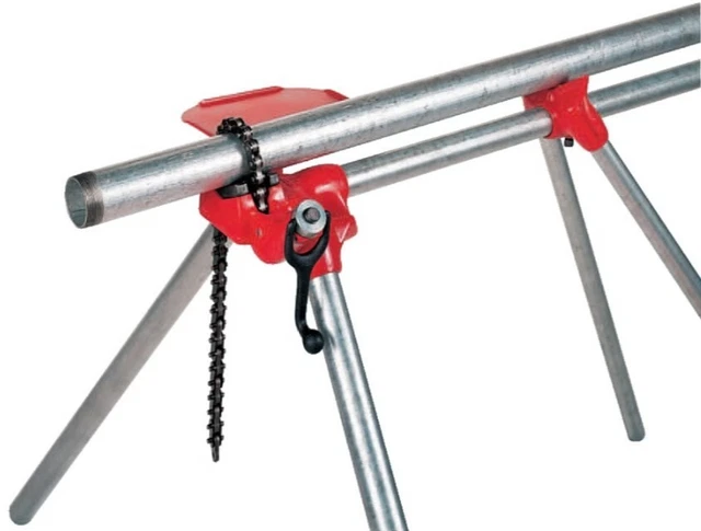 RIDGID 40165 Top Screw Stand Chain Vise, 0.13 to 5"
