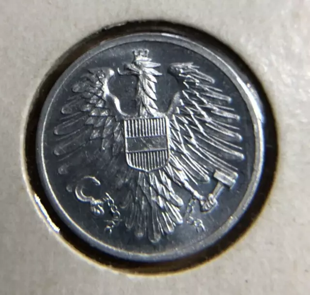 1964 Austria 2 Groschen Coin PROOF Osterreich World Coin 3