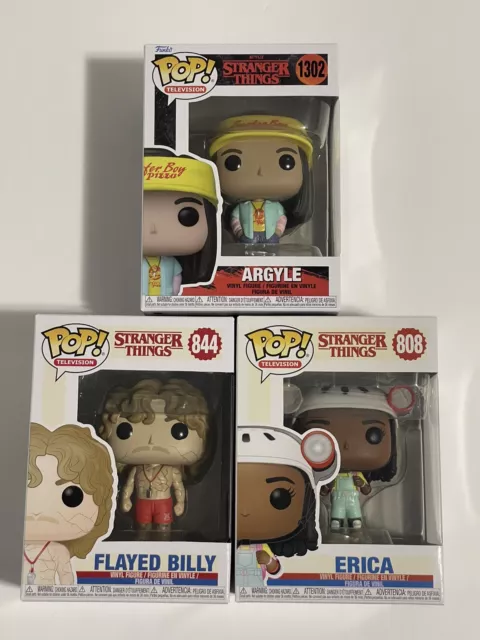 Funko Pop Stranger Things Lot Of 3