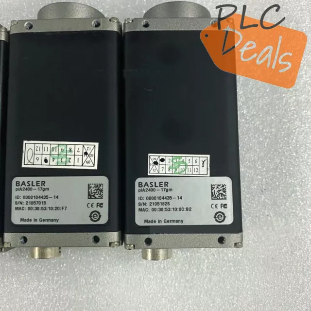 1PC New BASLER PIA2400-17gm CCD Camera Fast Shipping