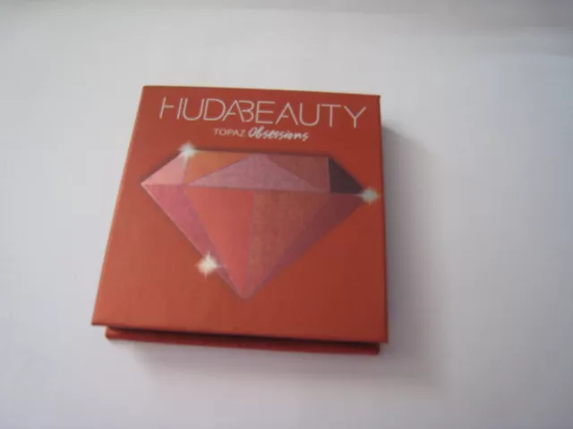 HUDA BEAUTY Topaz Obsessions Eyeshadow Palette - BRAND NEW - Gold Brown Shimmer!