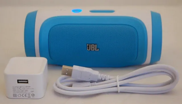 JBL Charge BLUE Stereo Wireless Bluetooth Portable Fun Speaker iPhone 7+/7/6S C