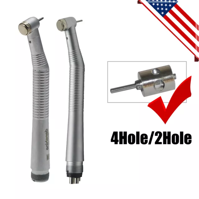 Denshine Standard Torque Push button Dental Fast High Speed Handpiece 2/4Holes U