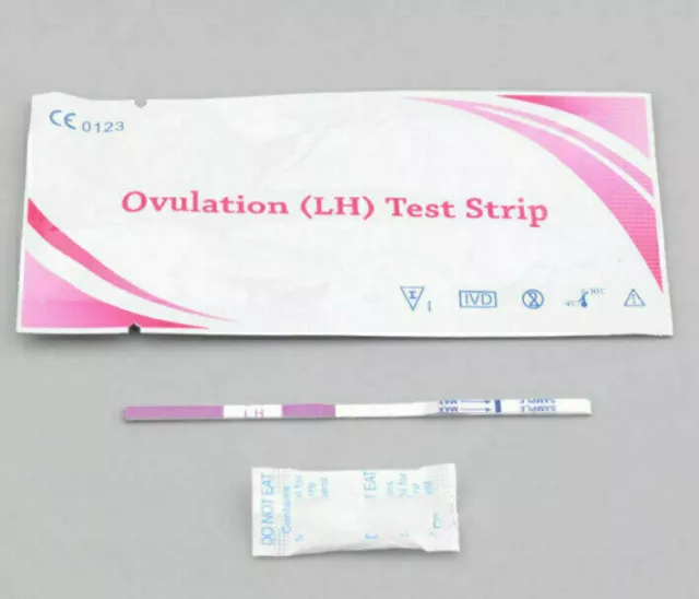 100 Ovulationstest Streifen 10miu/ml LH Eisprung Ovulation Test Damen Fruchtb