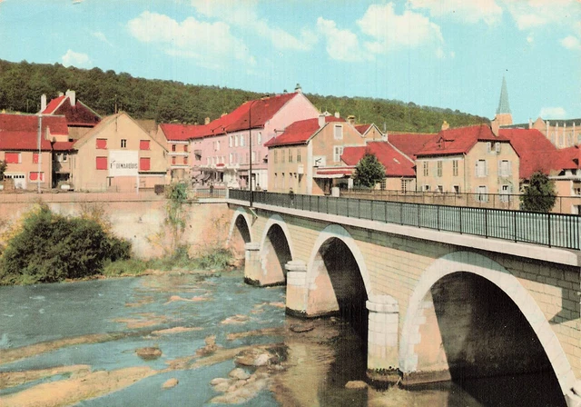 Photo Ancienne – Chalèze, Pont Sur Le Doubs (Doubs), Tirage D'occasion