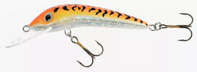 Wobbler 4cm 2,5g schwimmend mit Rassel Holo Select Ferox JAXON Barsch Forelle