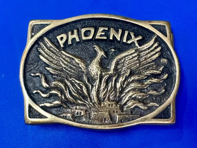 The Phoenix - 1976 Heritage Mint LTD vintage belt buckle