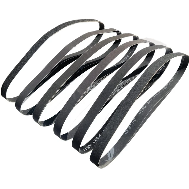12 Pack 1 x 42 Inch Silicon Carbide High Performance Sander Belts