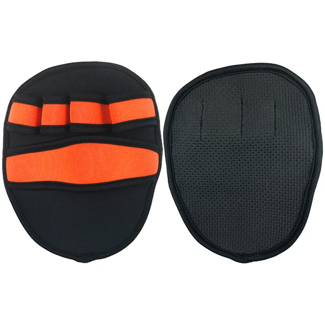 1 Pair Anti Skid Weight Lifting Gloves Dumbbell Pull Up Grip Pad for Gym Workout