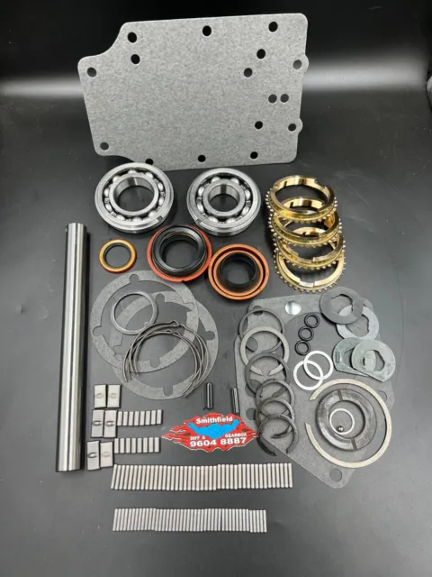 Ford Top Loader Gearbox Overhaul Kit With Synchro Rings
