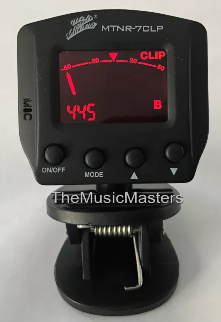 Chromatic Clip On Digital Tuner for Acoustic Electric Guitar Bass Violin Ukulele