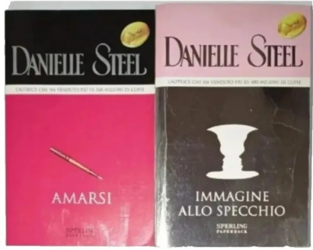 Libro Danielle Steel Amarsi 2002 + Immagine Allo Specchio 2004