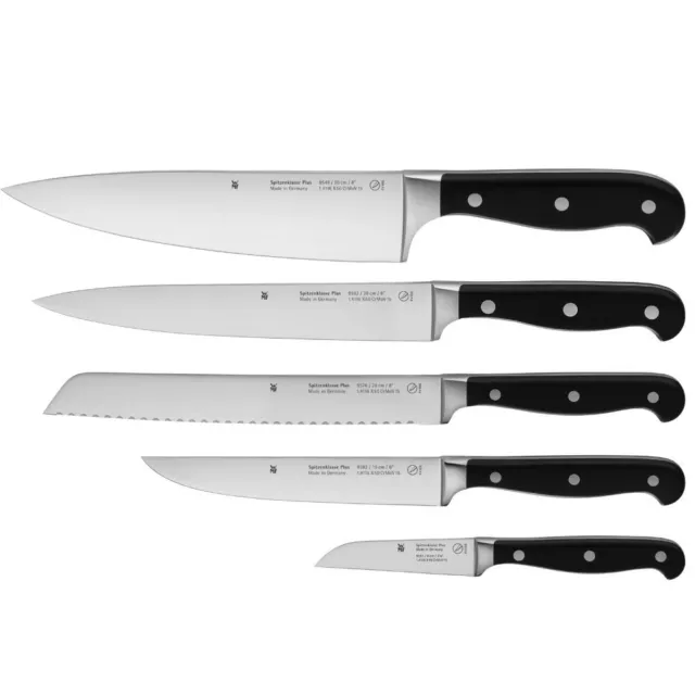 WMF Spitzenklasse Plus Messer Set 5tlg Küchenmesser Kochmesser Gemüsemesser