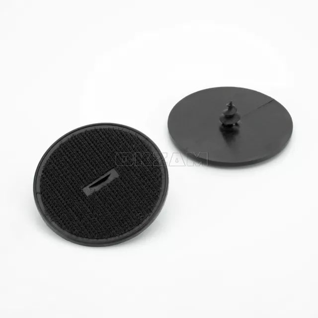 2x Tapis De Clip Fixation Élément Crochet et Boucle Hélice Support pour BMW 3ER