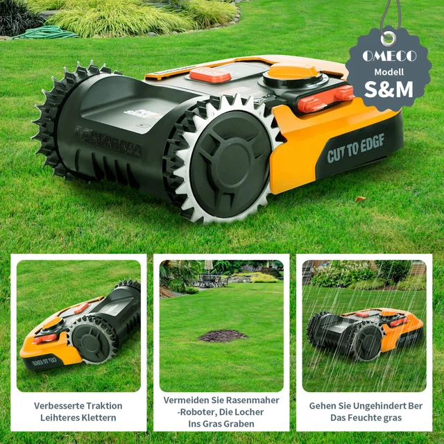 28 Stück Stahl-Spikes Für Worx Landroid S/M Mähroboter – Ø210 Mm, 2 Jahre Garantie
