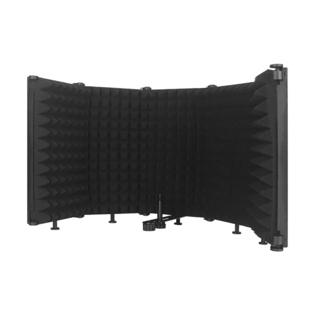 Foldable Adjustable Sound Absorbing Vocal Recording Panel Sound-proof Plate N8H3