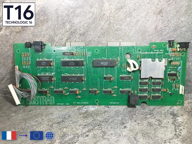 AMSTRAD CPC 464: Carte mère pour clavier QWERTY/Motherboard for keyboard QWERTY EUR 14,90 - FR