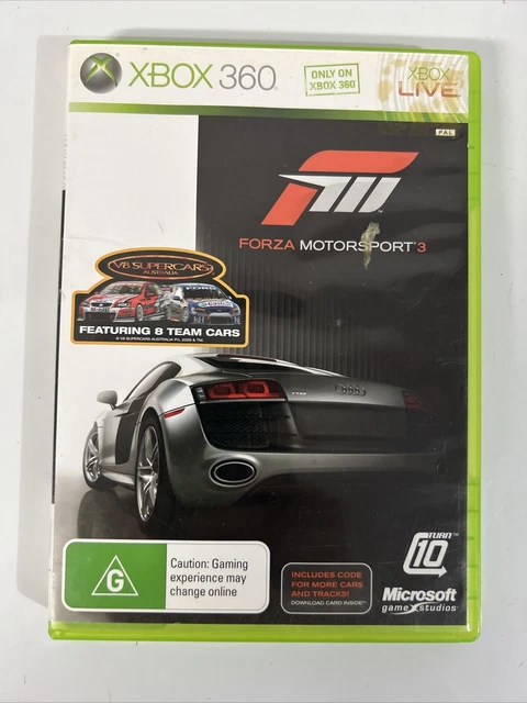 Forza Motorsport 3 - Limited Collectors Edition (Xbox 360, 2009) Tested