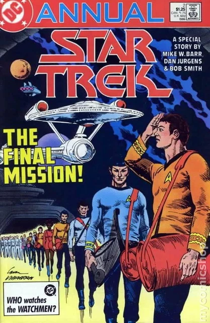 Star Trek Annual #2 FN 1986 Stock Image