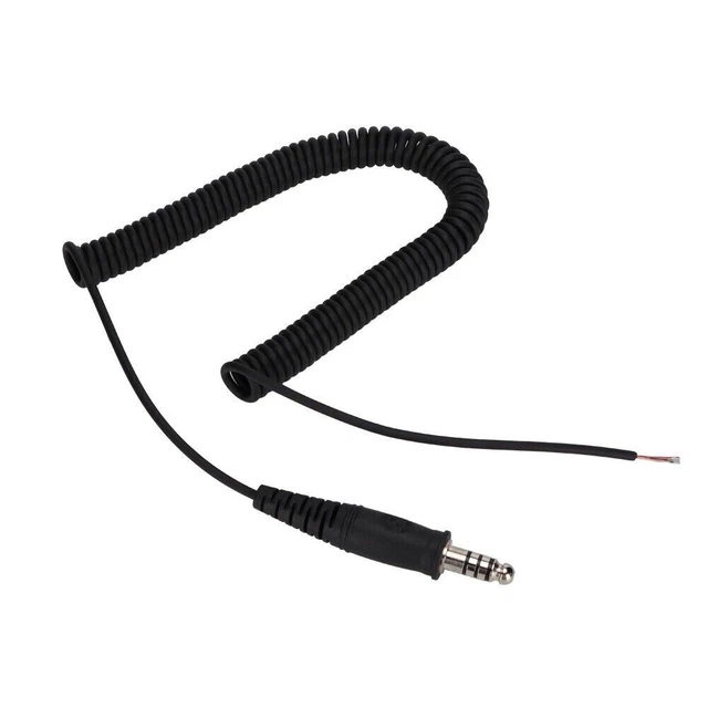 DIY Replacement Wire Spring Adapter Wire For Helicopter Headset U-174/U