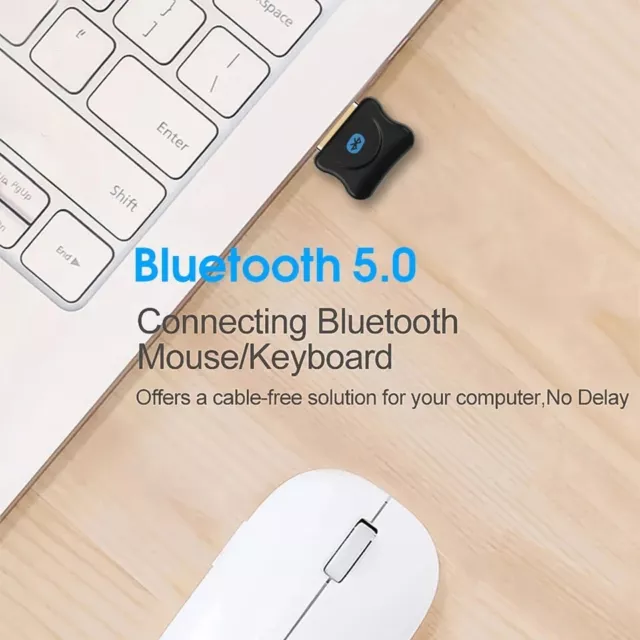 Bluetooth 5.0 USB Adapter Empfänger Transmitter Wireless Receiver Dongle Stick 3