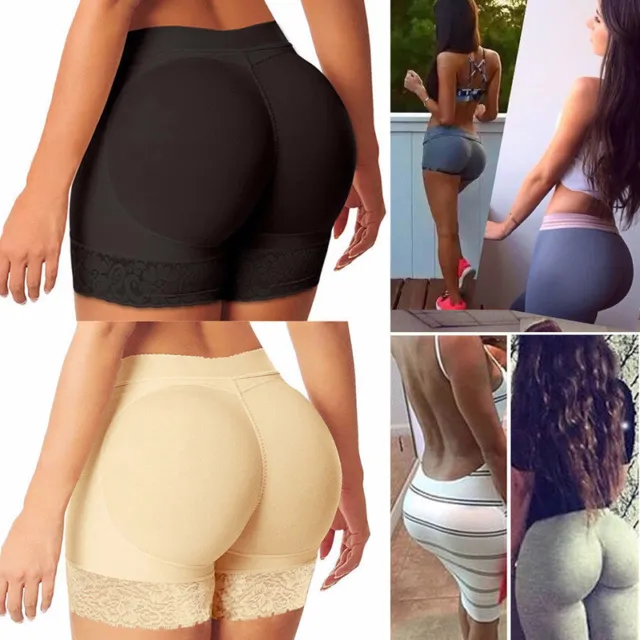 Women Padded Pants Underwear Butt Lifter Bum Hip Enhancer Body Shapewear Shapers