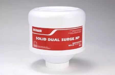 Ecolab Solid Dual Surge Super Concentrated LAUNDRY DETERGENT 8 lb.
