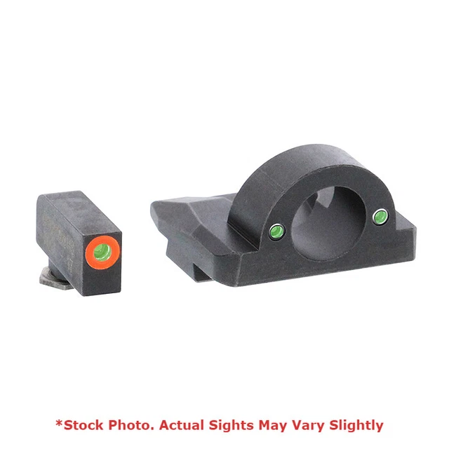Ameriglo Ghost Ring Tritium Sight Set For Glock Low GEN 1-4-GL-225 Ameriglo Ghost Ring Tritium Sight Set For Glock Low GEN 1-4-GL-225