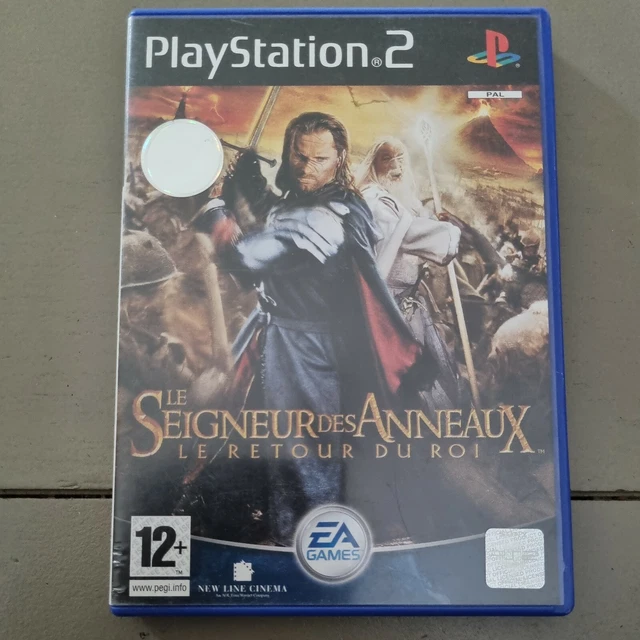 Le seigneur des anneaux : le retour du Roi sur ps2 ,VF, CD