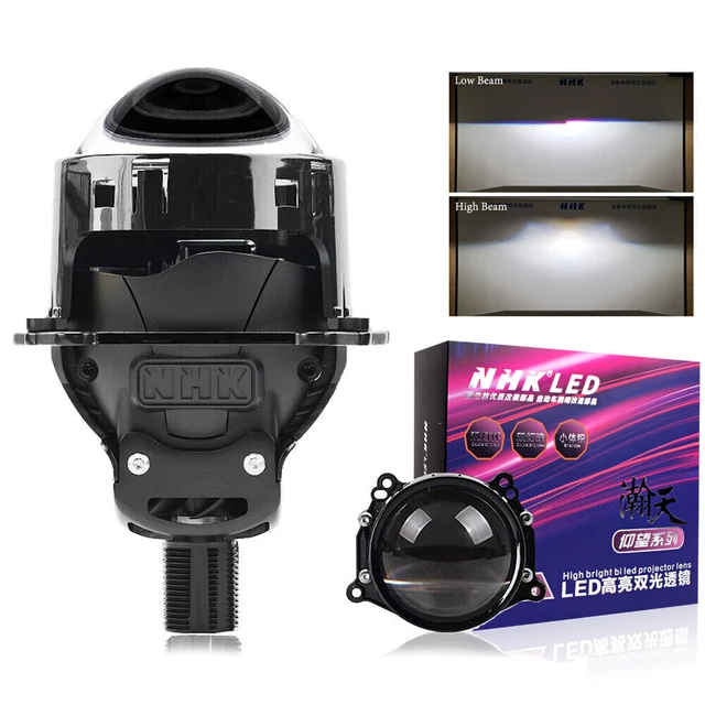NHK BI LED Projector Lens 112W 6000K Car Headlight Universal VS Xenon