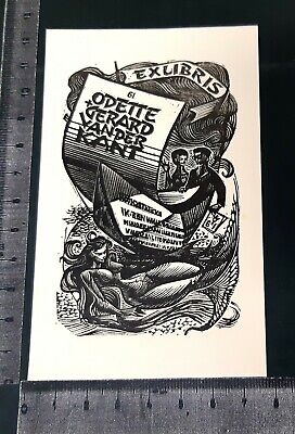 Ex Libris Top P 295 - " Mermaid Opus 61 !!! " - * Frank Ivo Van Damme * - X  !