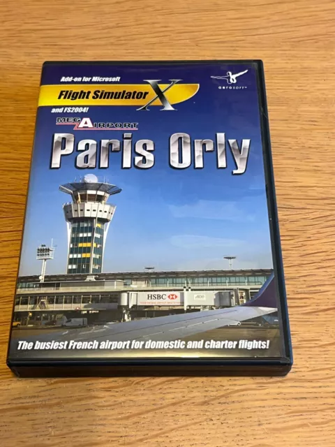 PC add-on for FLIGHT SIMULATOR X / FS2004  – MEGA AIRPORT PARIS ORLY