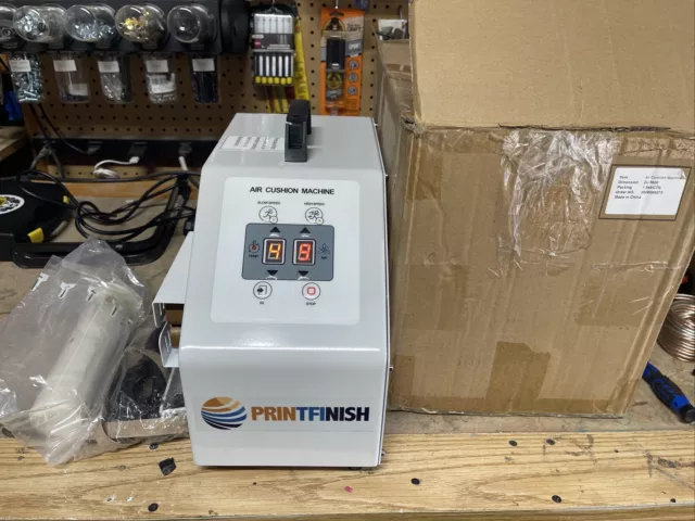 PrintFinish Super Fast Air Cushion Machine ZL-1000 Bubble Wrap NEW OTHER LOOK!